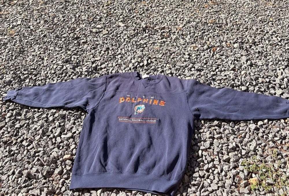 Lee Sport Miami Dolphins Crewneck Sweatshirt Vintage NFL